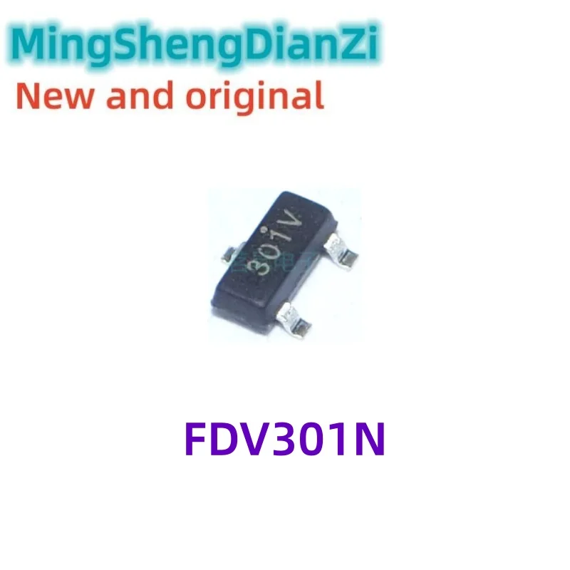 100PCS FDV301N SOT-23 Brand new original stock in stock