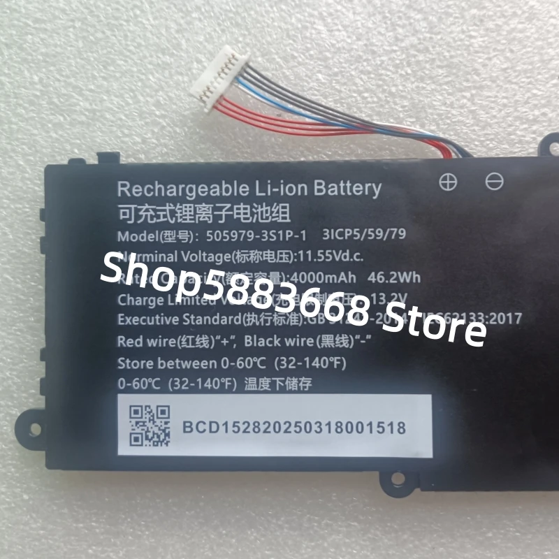 For Chuwi CoreBooK X4 X5 X 14 CWI529 505979-3S1P-1 505979-3S1P-2 Battery For Chuwi CoreBooK X CWI570 i5-1235U AMD RYZEN 5 7430U