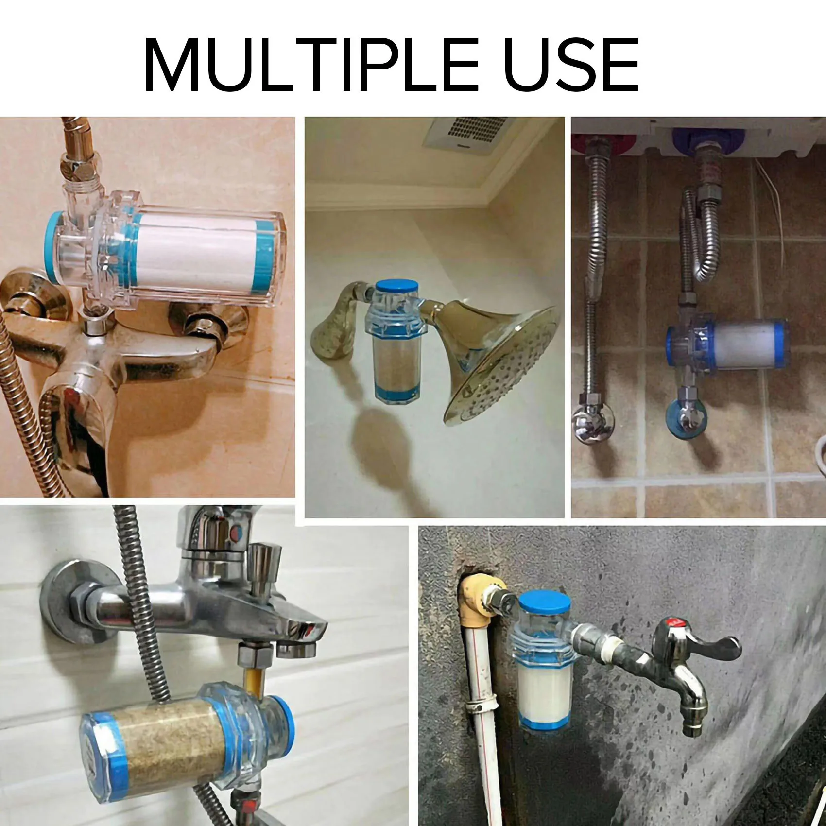 Nowe gospodarstwo domowe do zanieczyszczeń osad rdzy pralka podgrzewacz wody prysznic prysznic filtr wody przedni oczyszczacz wody z kranu