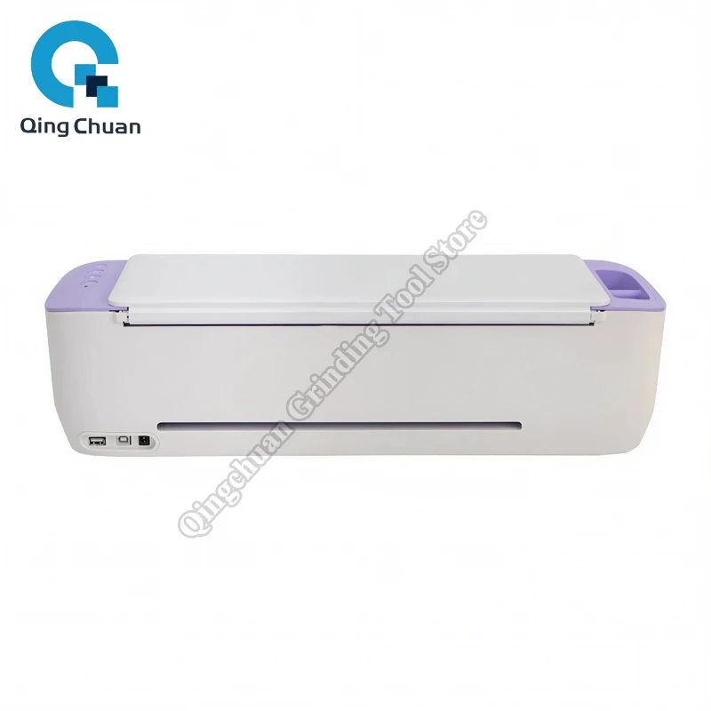 Cutting Plotter Machine Full Automatic Purple Cutting & Drawing Sticker Film Vinyl Self-Adhesive Paper Cutting Plotter