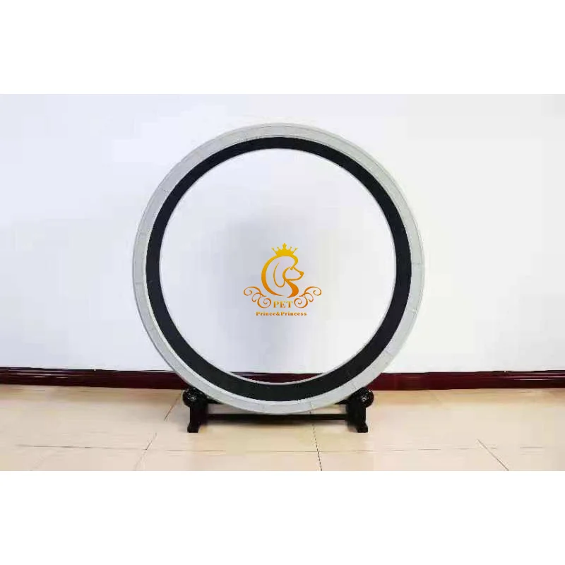 Unique Design Low Noise Firm Base Silicone Waterproof Cat Running Wheel Treadmill Toy