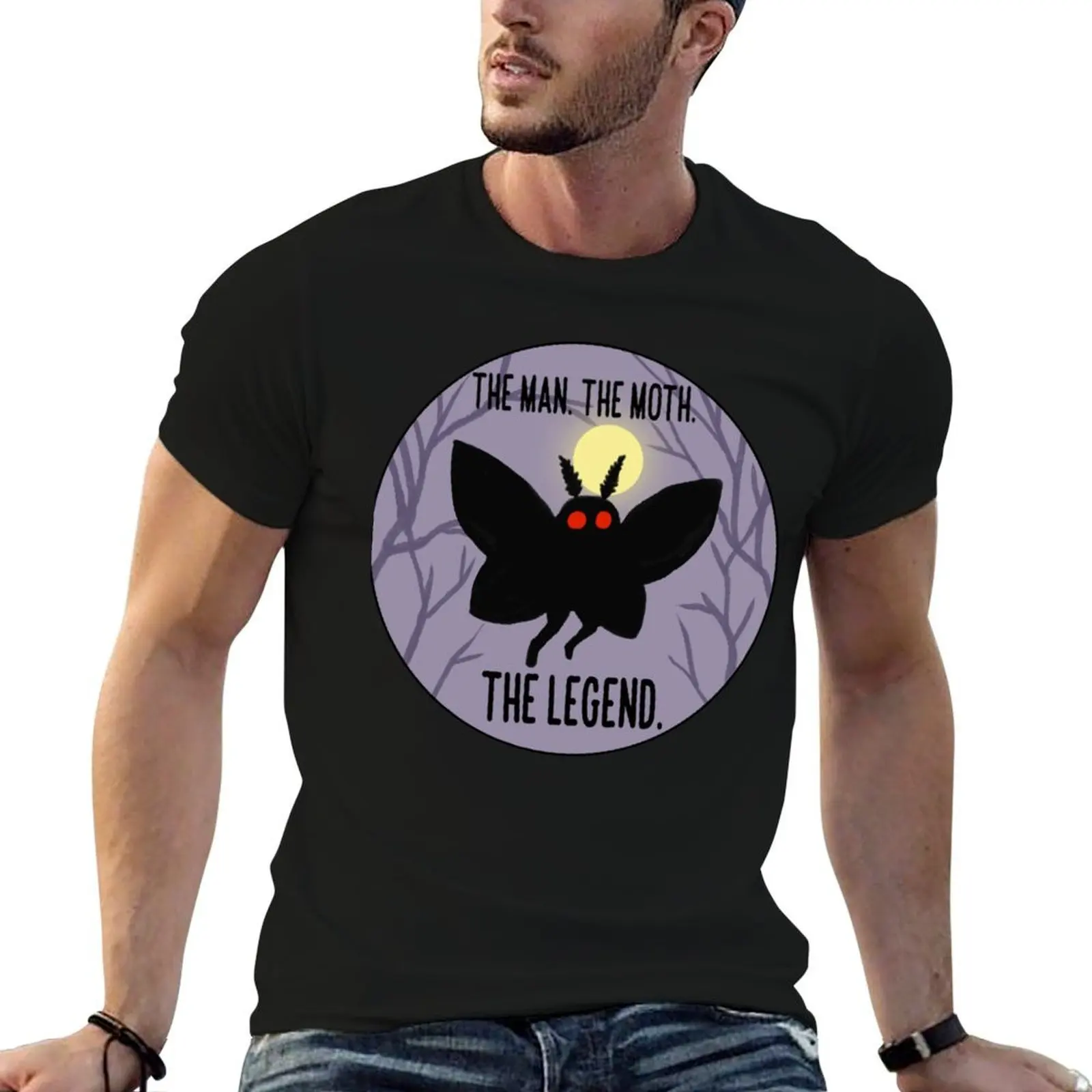 

The Man The Moth The Legend T-Shirt t shirt for man 100 percent cotton man t shirts for men anime tshirt T-Shirt
