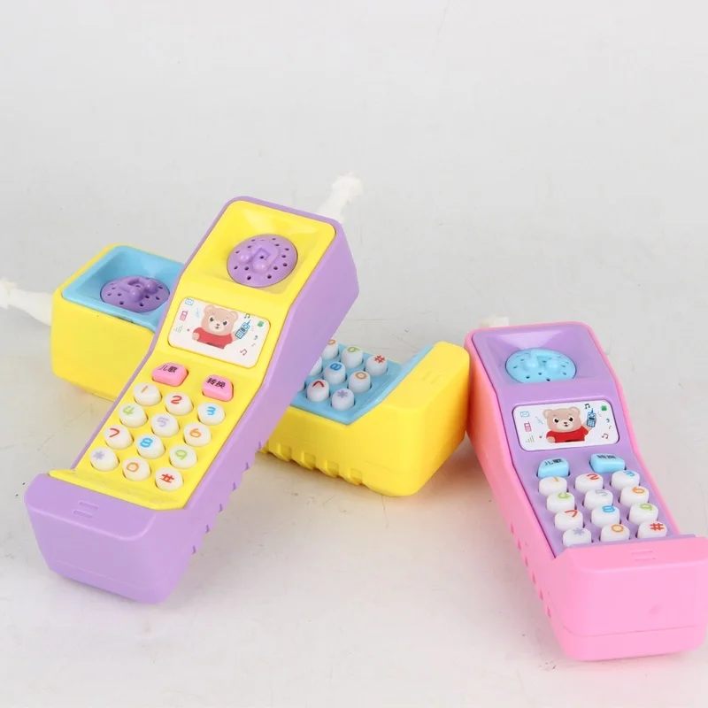 Children's Music Phone Plastic Mobile Phone Toy Learning Machine Point Reading Electric Learning Music Vocal Education Toy