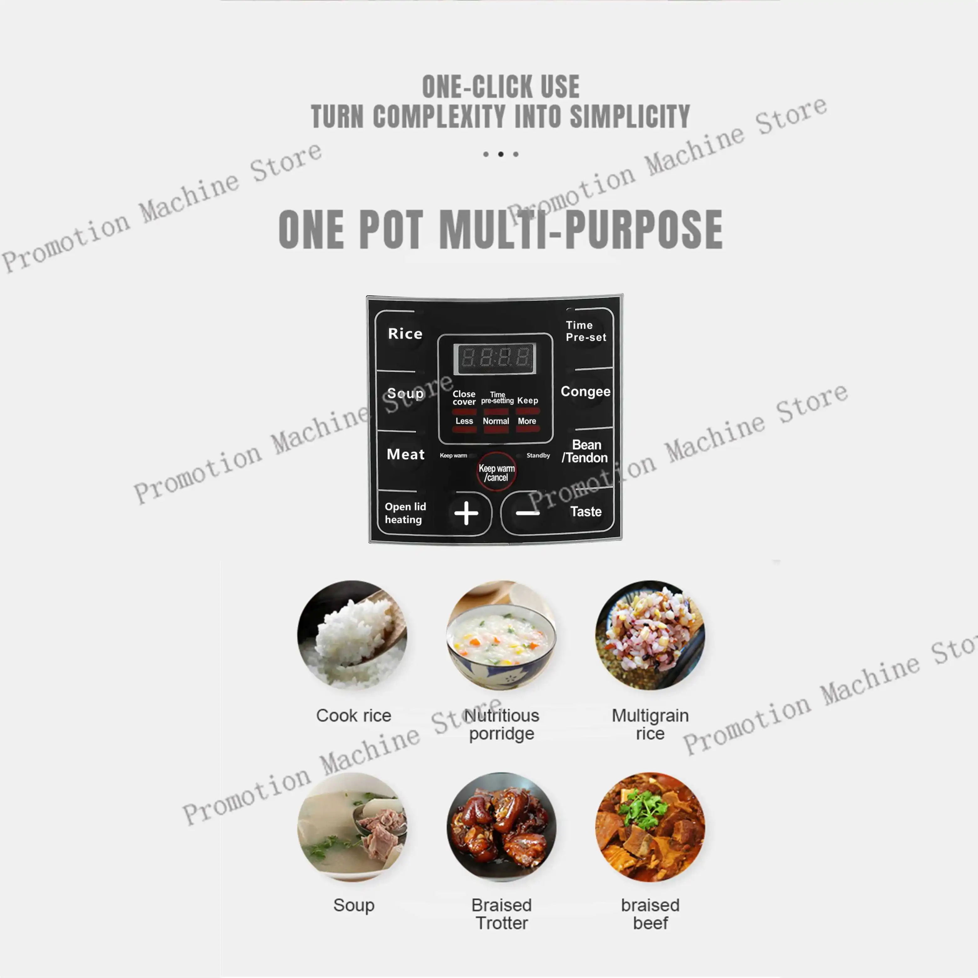 YYHC-Electric Pressure Cooker 30 Liters Household Non-stick High Pressure Large Capacity Electric Rice Cooker