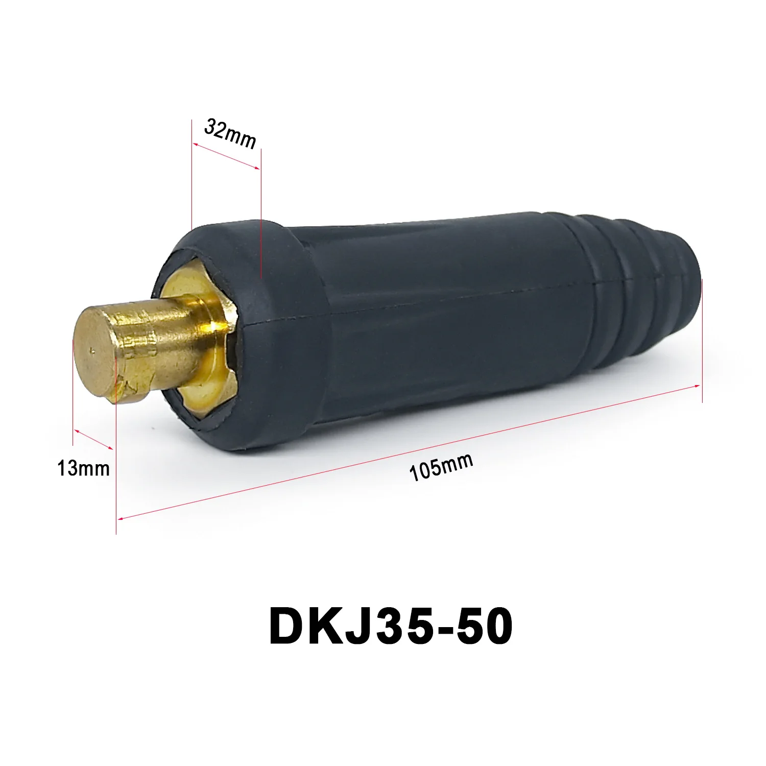 كابل لحام موصل موصل لحزمة خرطوم لحام/موصل الأرض DKJ 35-50 TIG Mig Mag لحام الأجهزة
