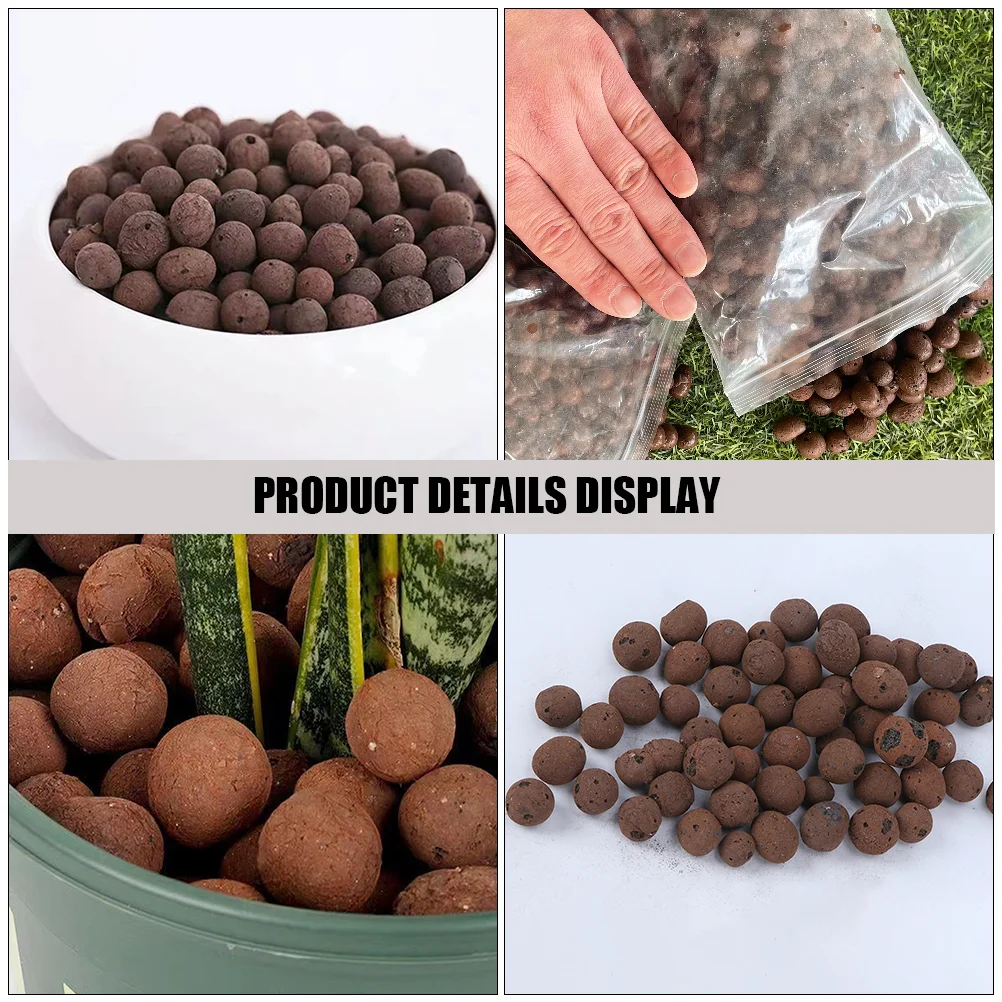 Soil Ceramsite Clay Rock Natural Dirt for Plants Indoor Juicy Succulent Stones Rocks Cactus