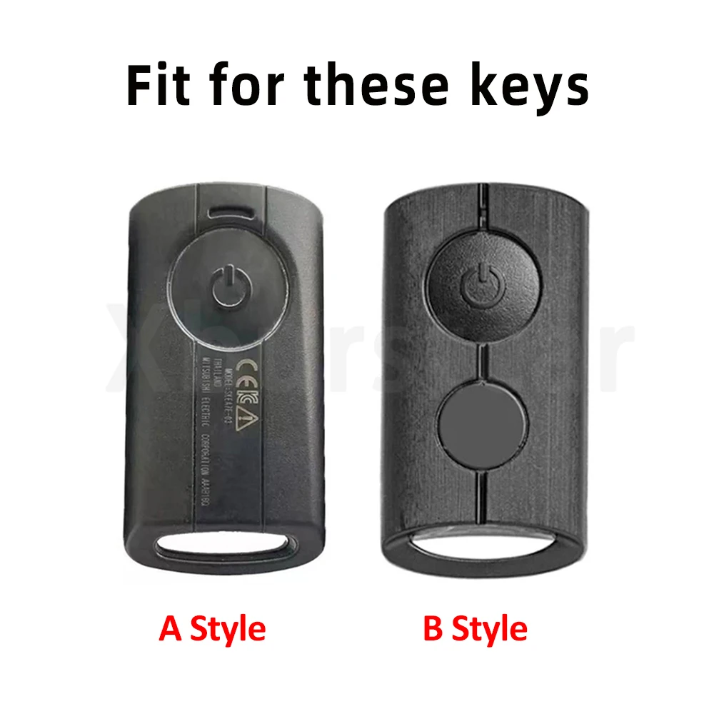 TPU Motor Car Accessories Remote Key Case Shell Fob Cover For Yamaha XMAX XMAX300 QBIX AEROX JAUNS Nmax 2021/2022 NVX NVX155