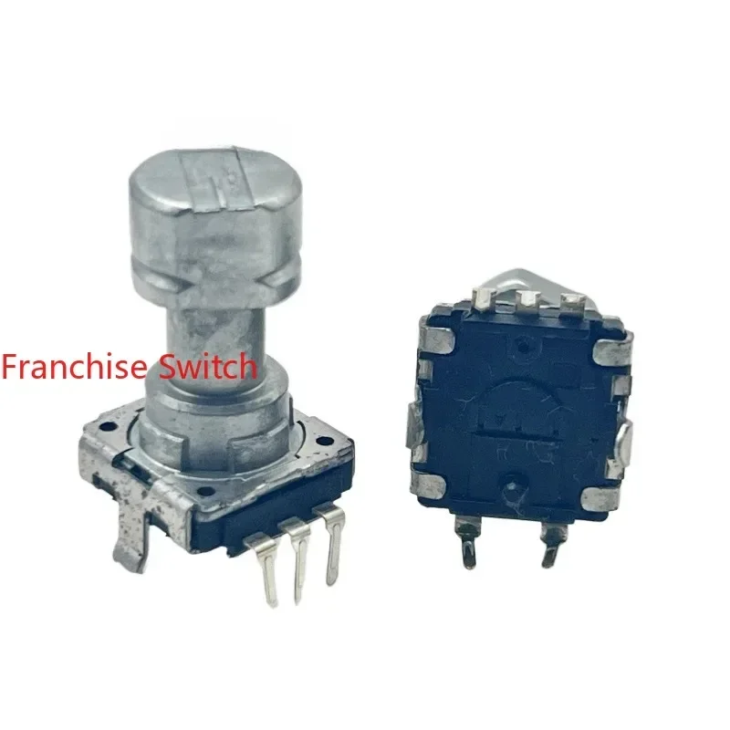 

10PCS EC11G Encoder Smooth 15 Pulse With Switch Shaft Length 16MM Cap Cd