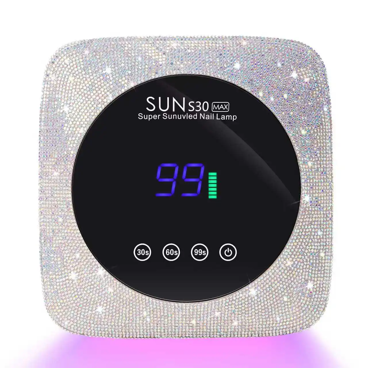 Oplaadbare 180W UV LED-nagellamp voor snel uitharden Alle UV-gel 57LED professionele nageldroger met bewegingsdetectie Salonapparatuur