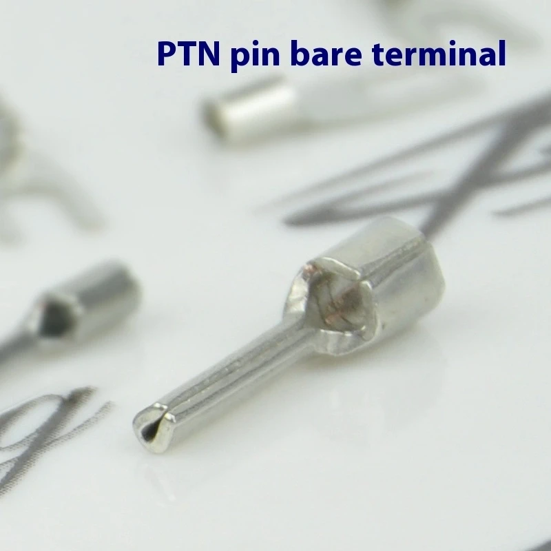 PTN PTV دبوس نوع الصحافة الباردة العارية محطة قبل معزول الأسلاك محطة محطة سلك الأنف دبوس سلك تجعيد سلك الأنف