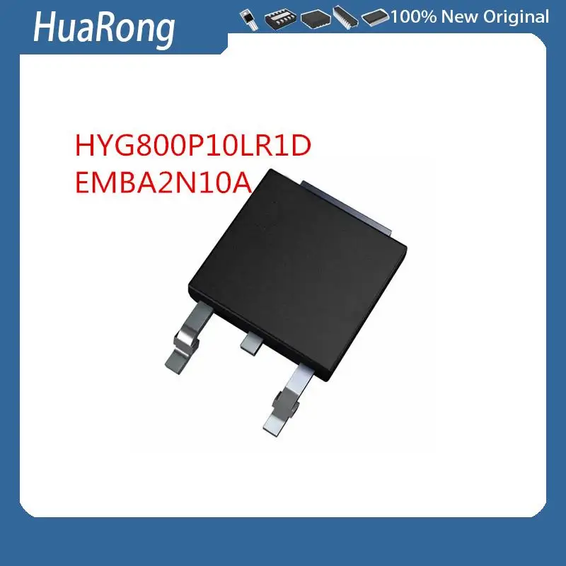 20PCS/LOT      HYG800P10LR1D    G800P10D     100V 20A     EMBA2N10A    BA2N10     100V 14A     TO-252-2