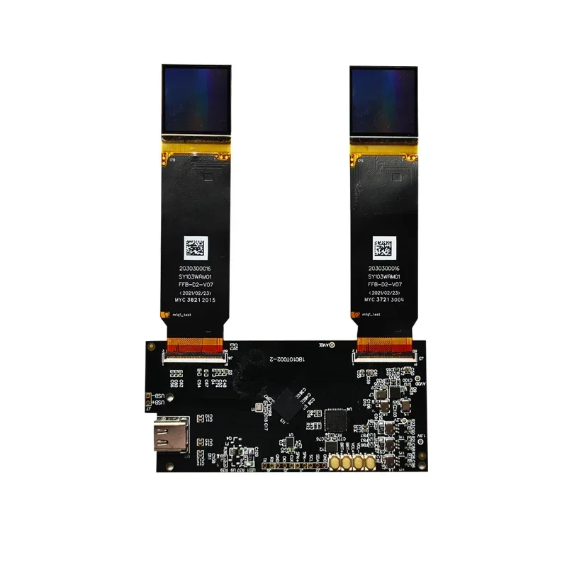 1.03 inch 2560x2560 high brightness micro amoled oled display with driver board for AR optical module glasses Hot sales