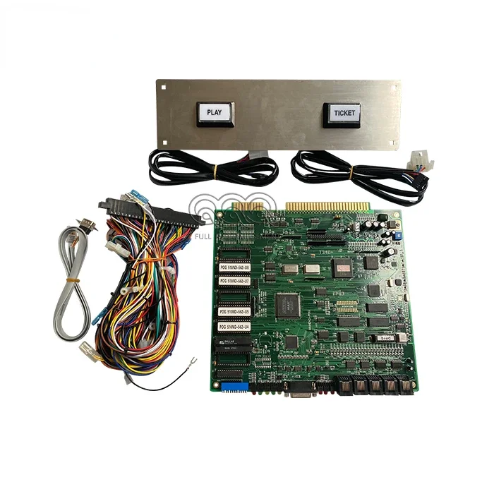 Full Red Pot O Gold T340 Game Machine Board Multi Game POG 510 580 595 Version PCB Board in Stock