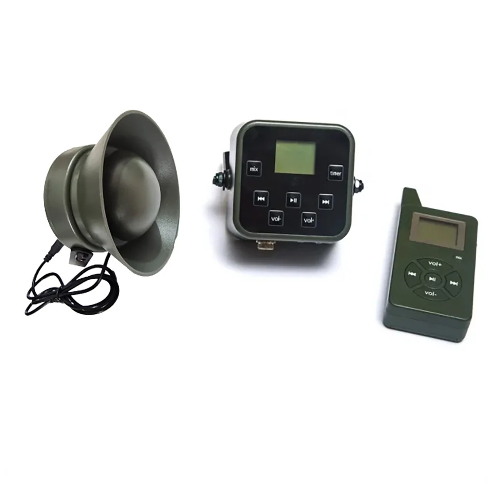 Electronic Bird Sound Device Mix Sound Caller with Timer Birdsong Caller Mp3 Player with 50W Loud speaker Giftbox