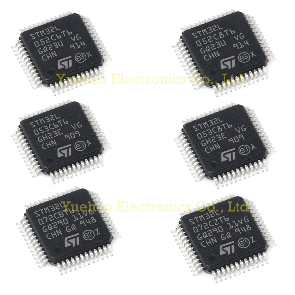STM32L052C6T6 STM32L052C8T6 STM32L053C6T6 STM32L053C8T6 STM32L072CBT6 STM32L072CZT6 STM32L072 STM32 STM IC MCU LQFP-48