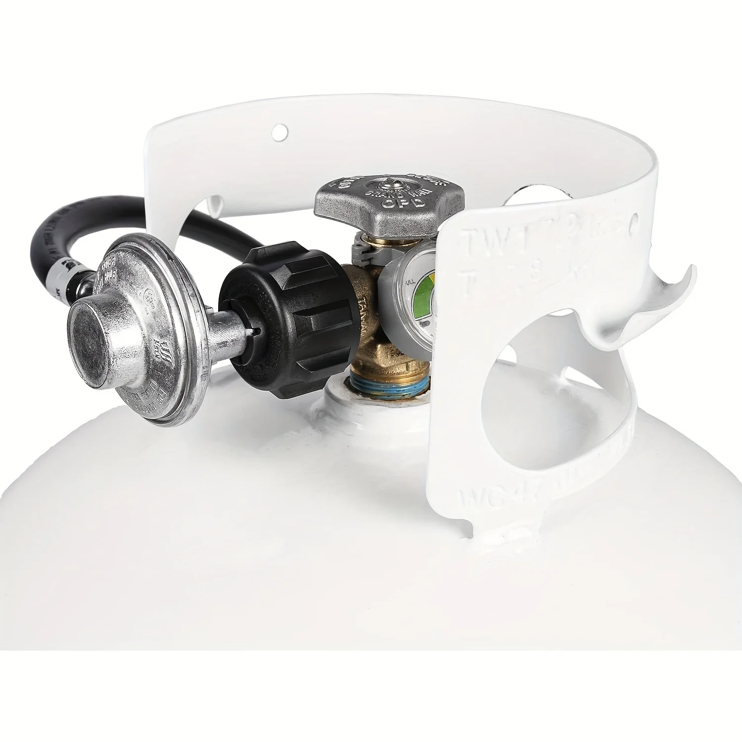 1PC 5471 Propane Adapter Hose & Regulator for 20 lb Tank, Gas Grill & Griddle - Weather Resistant & Corrosion Resistant - Extend