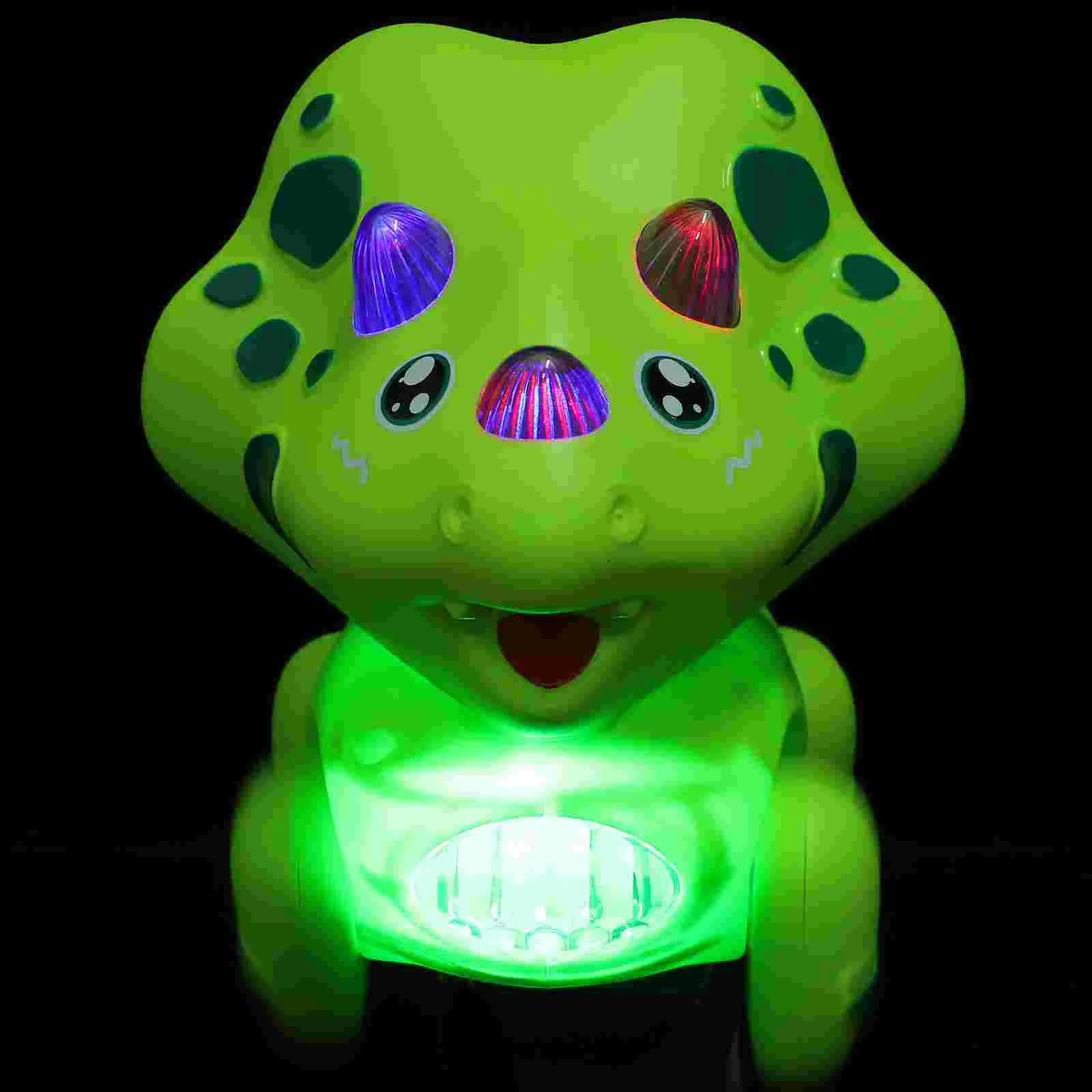 Electric Dinosaur Toy for Children Lovely Animal Toys Toddlers Puzzle Plastic Walking Motor Skills 1-3 Baby