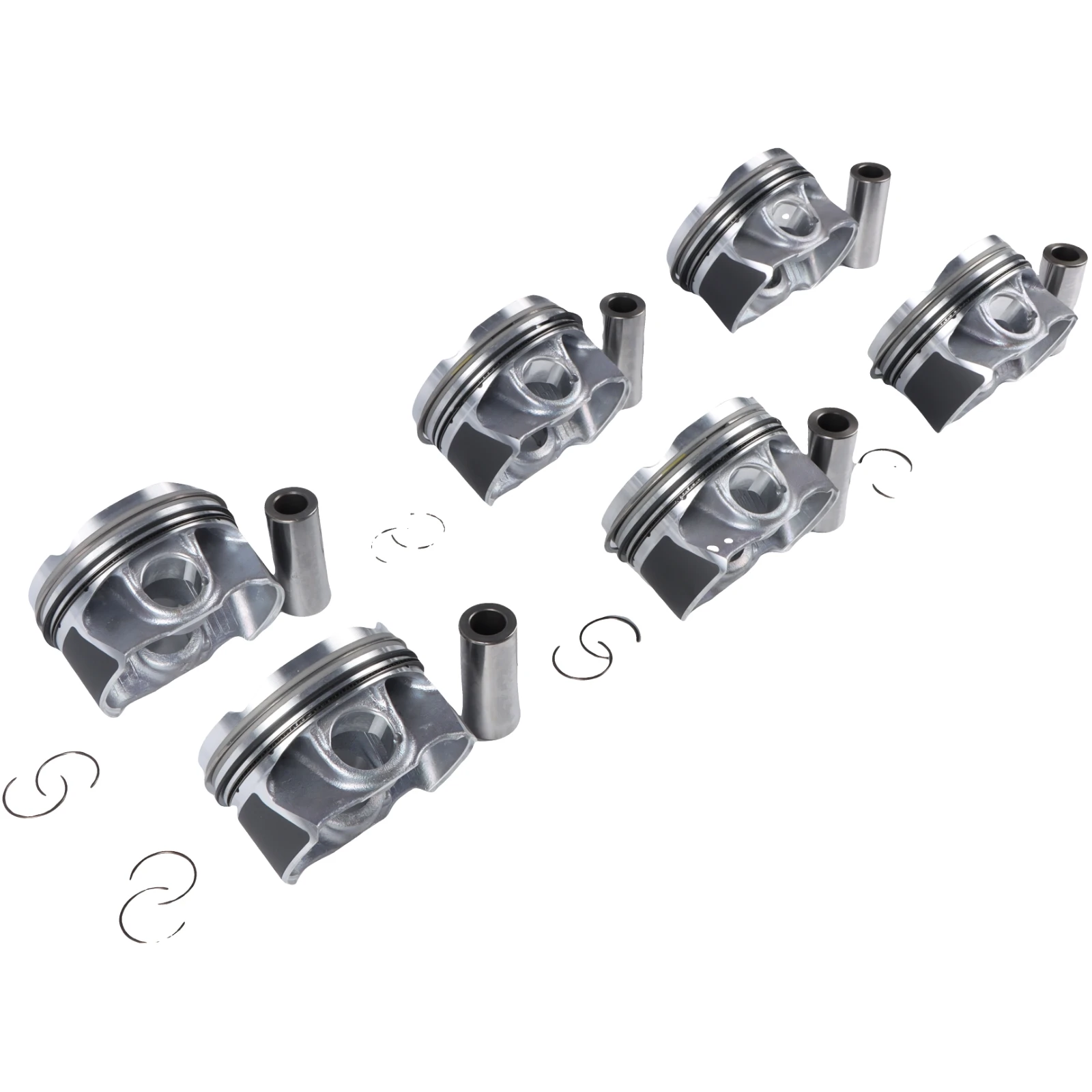 Pop 6pcs Piston Rings Set For BMW M140i M240i 340i 440i 540i 640i 740i X3 X4 B58B30 11258637989 11258638448 11258657760 11258638