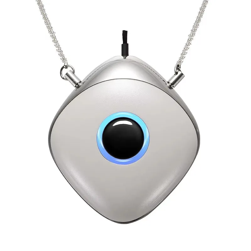 Portable Wearable Air Purifier Mini Personal Necklace Air Cleaner with Negative Ion Generator