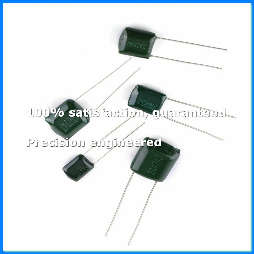 660Pcs 24 Values 100V 2A221-2A474 Polyester Film Capacitor Assortment Pack Kit-A23R