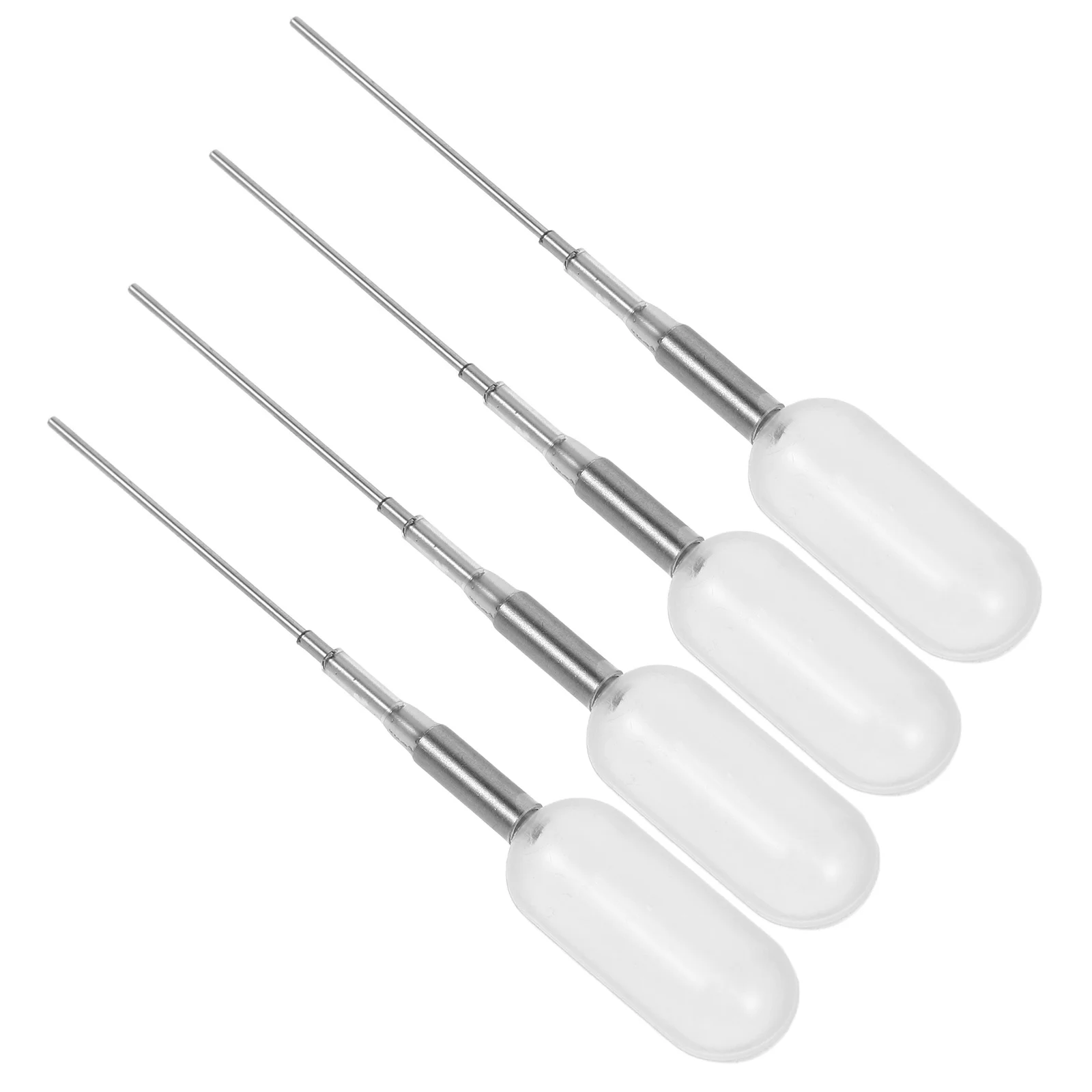 

4Pcs Plastic Dropper Pipettes Precise Control Essential Oil Transfer Pipettes Perfume Dropper for Makeup Craft DIY Aromatherapy