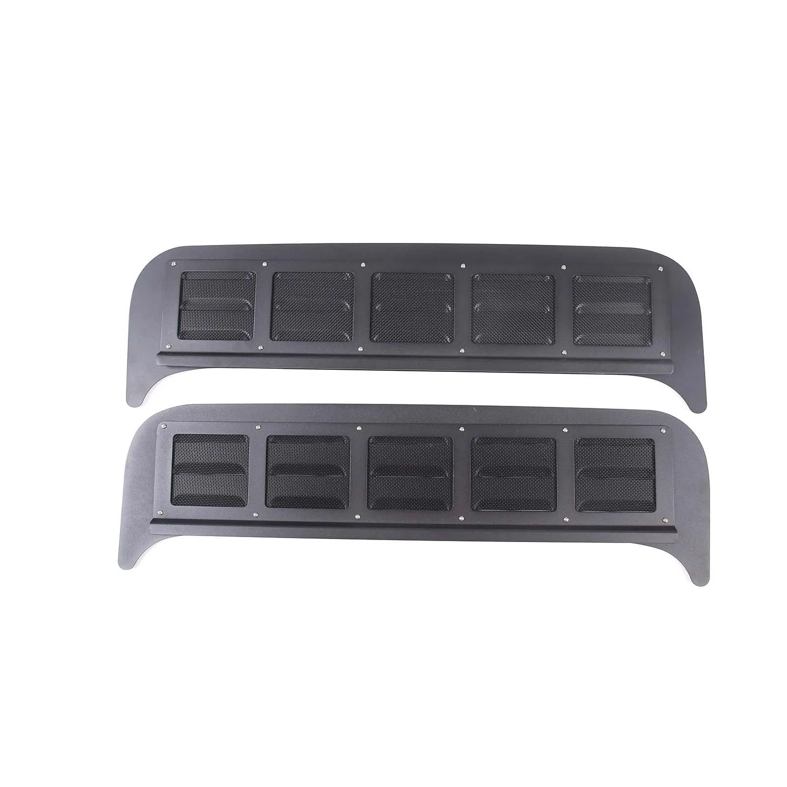 For Mercedes-Benz G-Class W464 2019-2023 Aluminum Black Car Rear Door Air Vents Ventilation Shutters Cover Trim Car Accessories