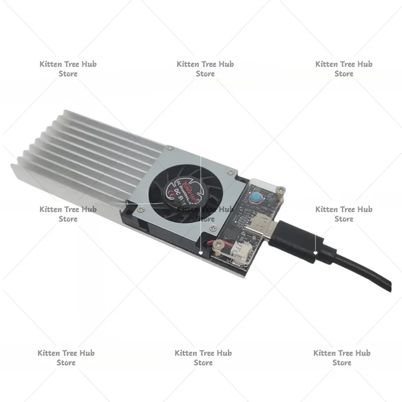 Notebook Keyboard Temperature Control Radiator Aluminum Alloy Cooling Fan