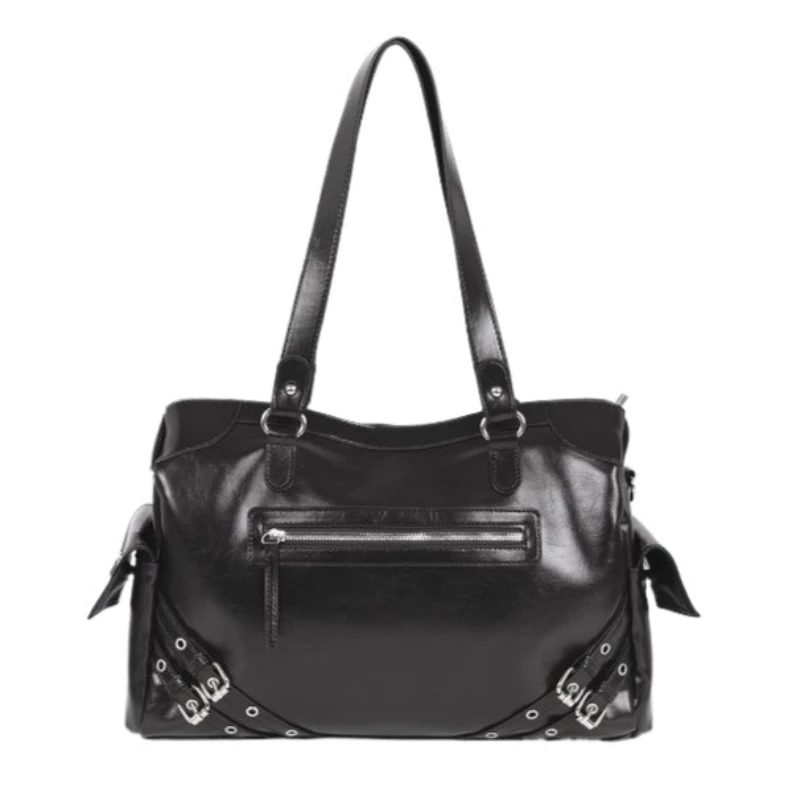 

Factory Direct Sales Locomotive Women's Large Capacity Tote Bag Versatile Commuter Shoulder Bag Fashion Spice Girl Underarm Bag