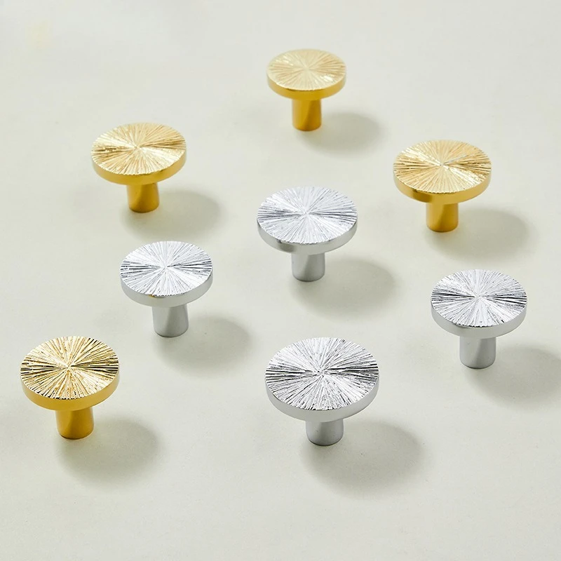 

Creative Drawer Knob Light Luxury Style Handmade Hammer Pattern Wardrobe Door Knob Cabinet Cabinet Cabinet Simple Gold Knob