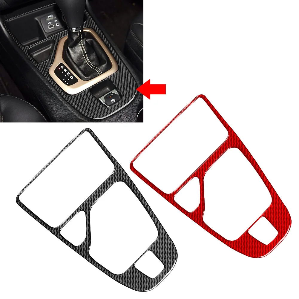 

LHD Carbon Fiber Pattern Gear Shift Panel Cover Trim For Jeep Cherokee 2014-2018