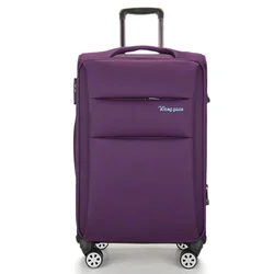 Rolling Luggage Travel Suitcase Oxford New Design Trunk Large Capacity Luggage Waterproof Silent Universal Wheel Trolley Case