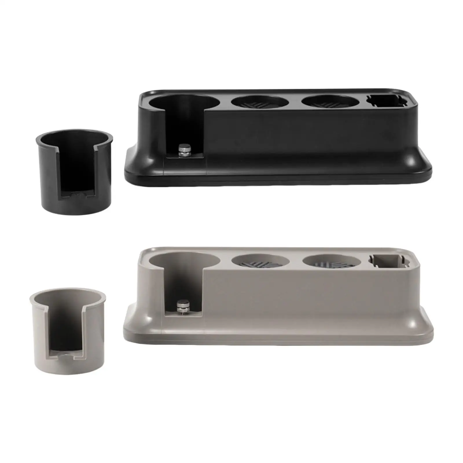 Support de station de tamper d'espresso, support de tamper de café pour porte-filtres de taille 51-58mm, support de polymères de tamper d'espresso