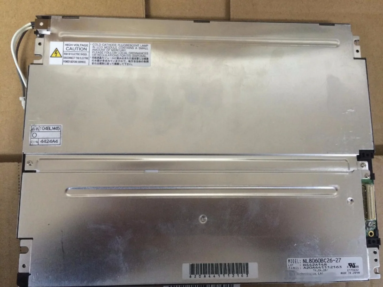 

10.4-inch NL80BC26-27 800 * 600 LCD display panel