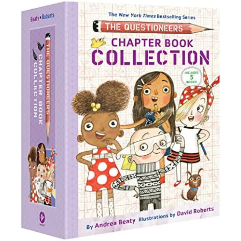 

The Questioneers Chapter Book Collection Books 15 Andrea Beaty Abrams Chronicle BooksHUK 9781419766367 Book