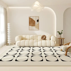Ins Style Carpets for Living Room Light Luxury Plush Carpet Fluffy Soft Bedroom Decor French Rug Large Area Lounge Thicken Mat
