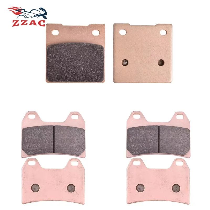 

Motorcycle Front And Rear Copper Brake Pads For Suzuki GSX 400 X 1999 GSX 400 FSV/FSK1 2000 GSX 1200 FSW/FSX 1998-1999