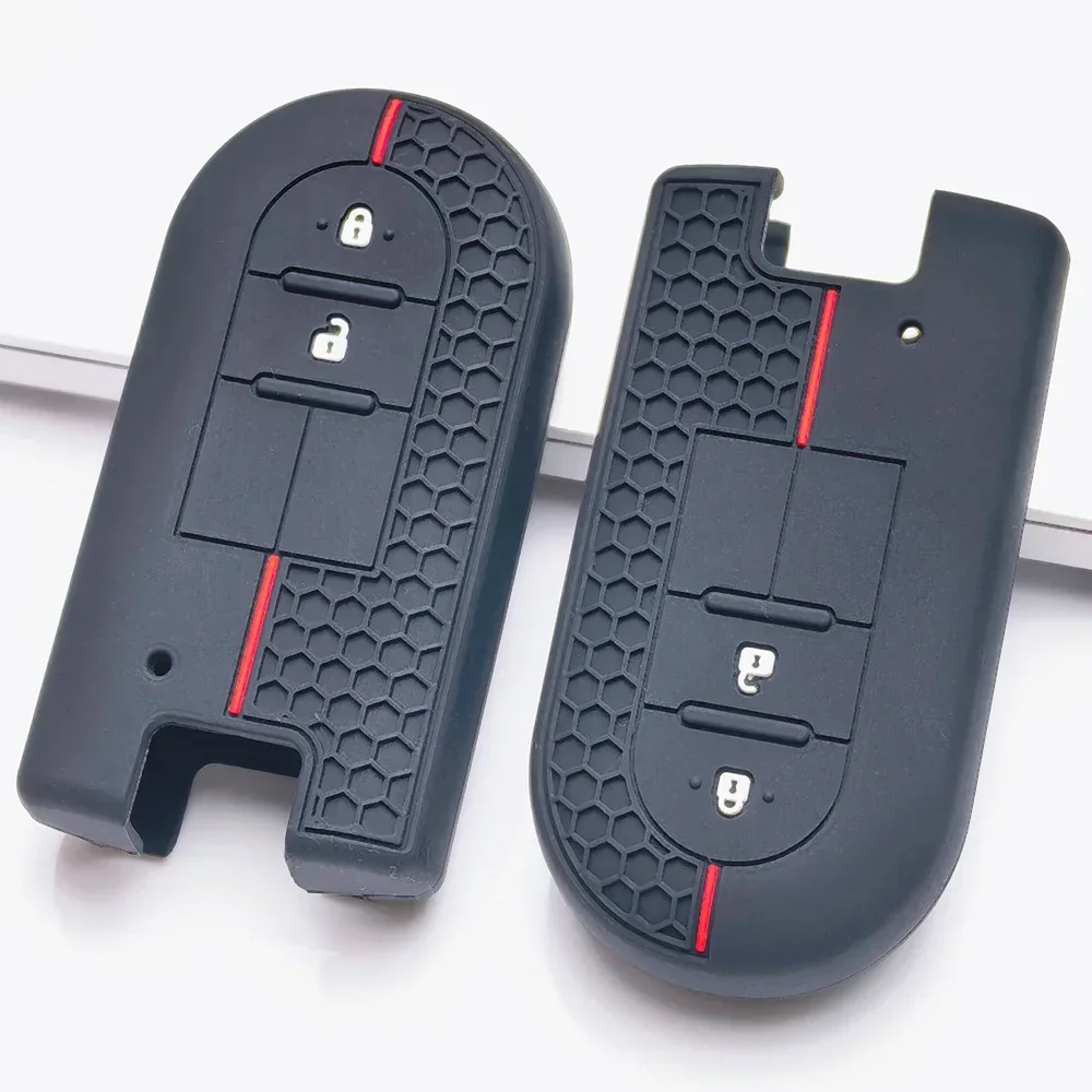 For Toyota Rush For Daihatsu Tanto LA600S Move Canvas LA800S Textured Remote Key Case Soft Touch