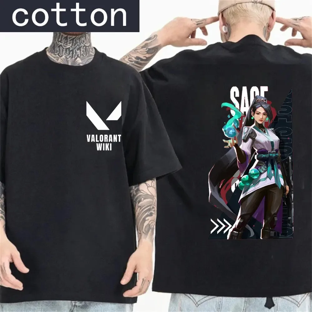 

Unisex VALORANT Game Phoenix Tshirt Top Graphic Men Vintage Goth Summer Men Slim O-neck Tshirt Hip Hop Tees Streetwear Harajuku