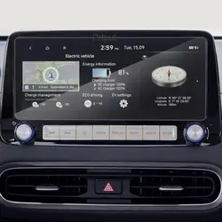 Tempered Screen Glass Protective Film Sticker For Hyundai KONA Kauai 2021 2022 10.25 INCH Car Radio GPS Navigation