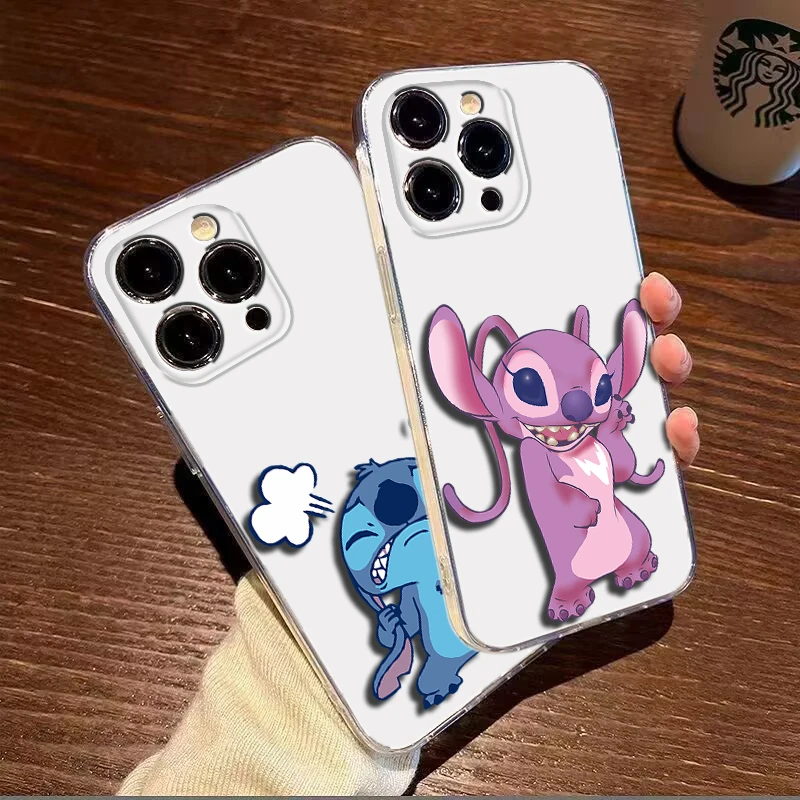 E26 Stitch Soft Case for Tecno Spark 5 AIR 6 GO 7 7T 7P KF6 LD7 KE7 KE5 Pova 2 Camon 16 17P 17 CG7 CG8 BC1 POP 4