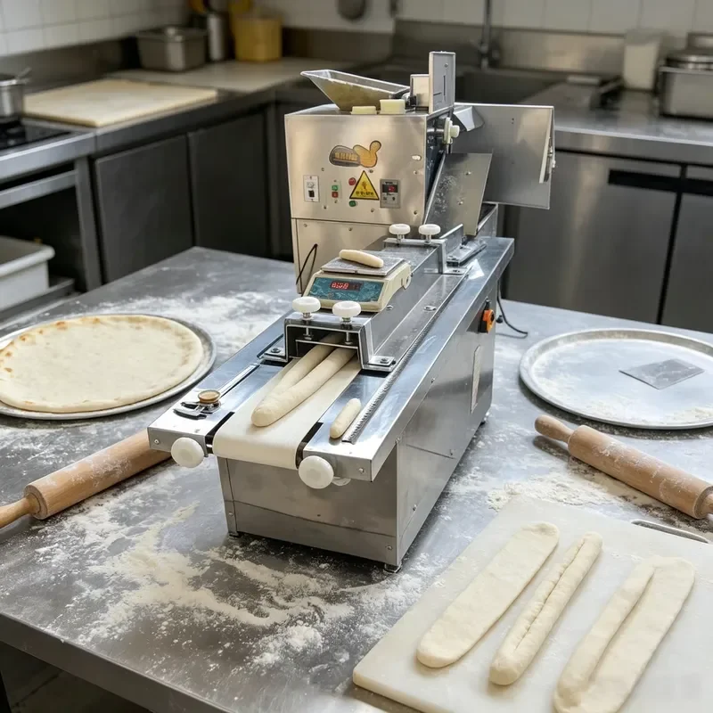 Multifunctional Bread Dough Forming Machine French Bread Shaper Dough Roller for Bakery Home Kitchen Use Automatic Pastry