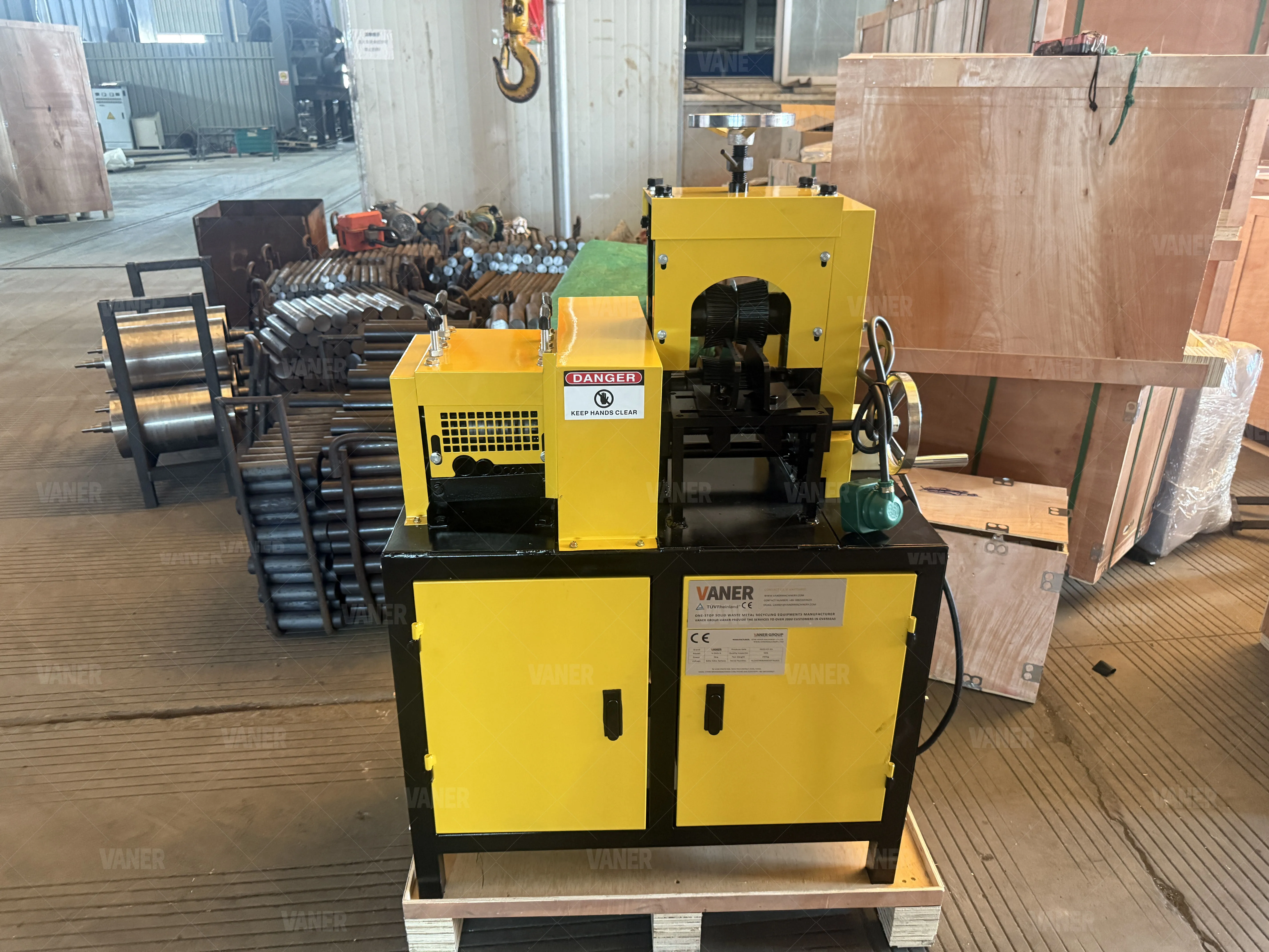 V-SMS-5 Scrap Copper Wire Stripping Machine Wire Cable Copper Cutting Machine Wire Stripper Machine