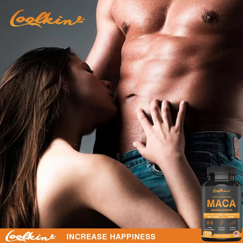 Maca & Ashwagandha - Muscle Mass, Endurance and Performance, Support Hormonal Balance, Improved Mood and Focus