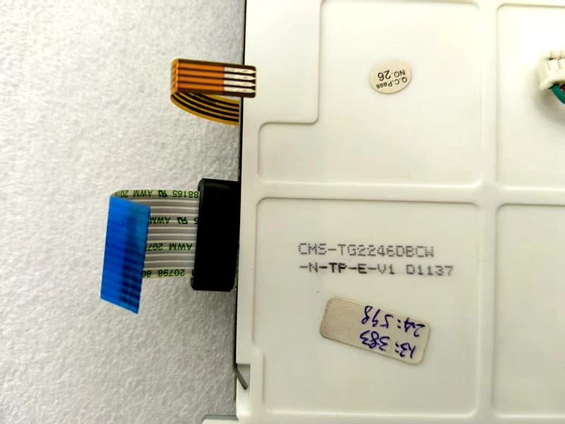 Original 5.7 Inch CMS-TG2246DBCW-N-TP-E-V1 CMS-TG2246DBCW LCD with touch with inverter Replacement