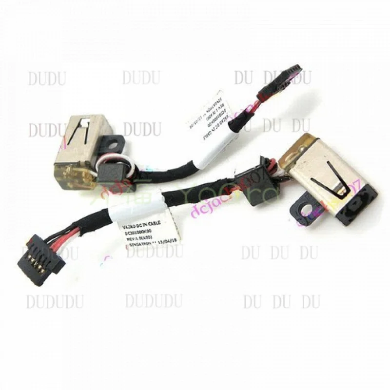 Conector de entrada de enchufe D DC, conector de arnés para Dell Ultrabook XPS P20S