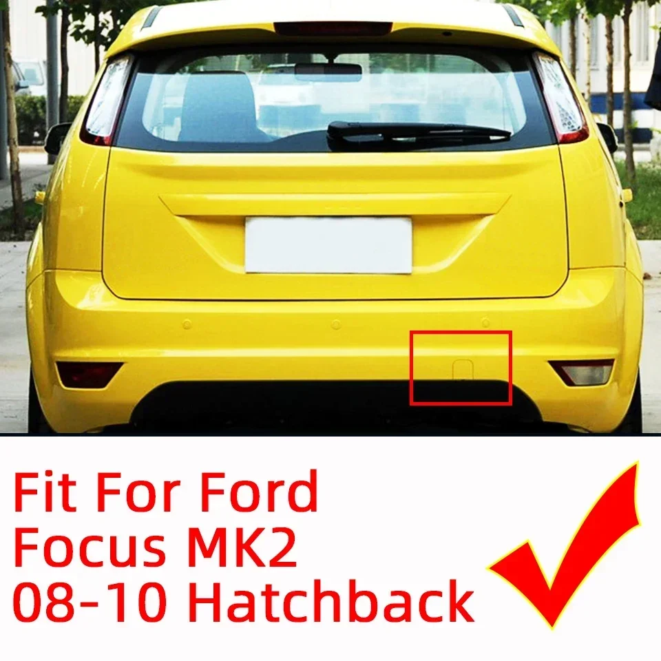 Auto Parts Rear Bumper Tow Hook Eye Cover Cap For Ford Focus MK2 II Hatchback 2008 2009 2010 Towing Hauling Trailer Lid Garnish