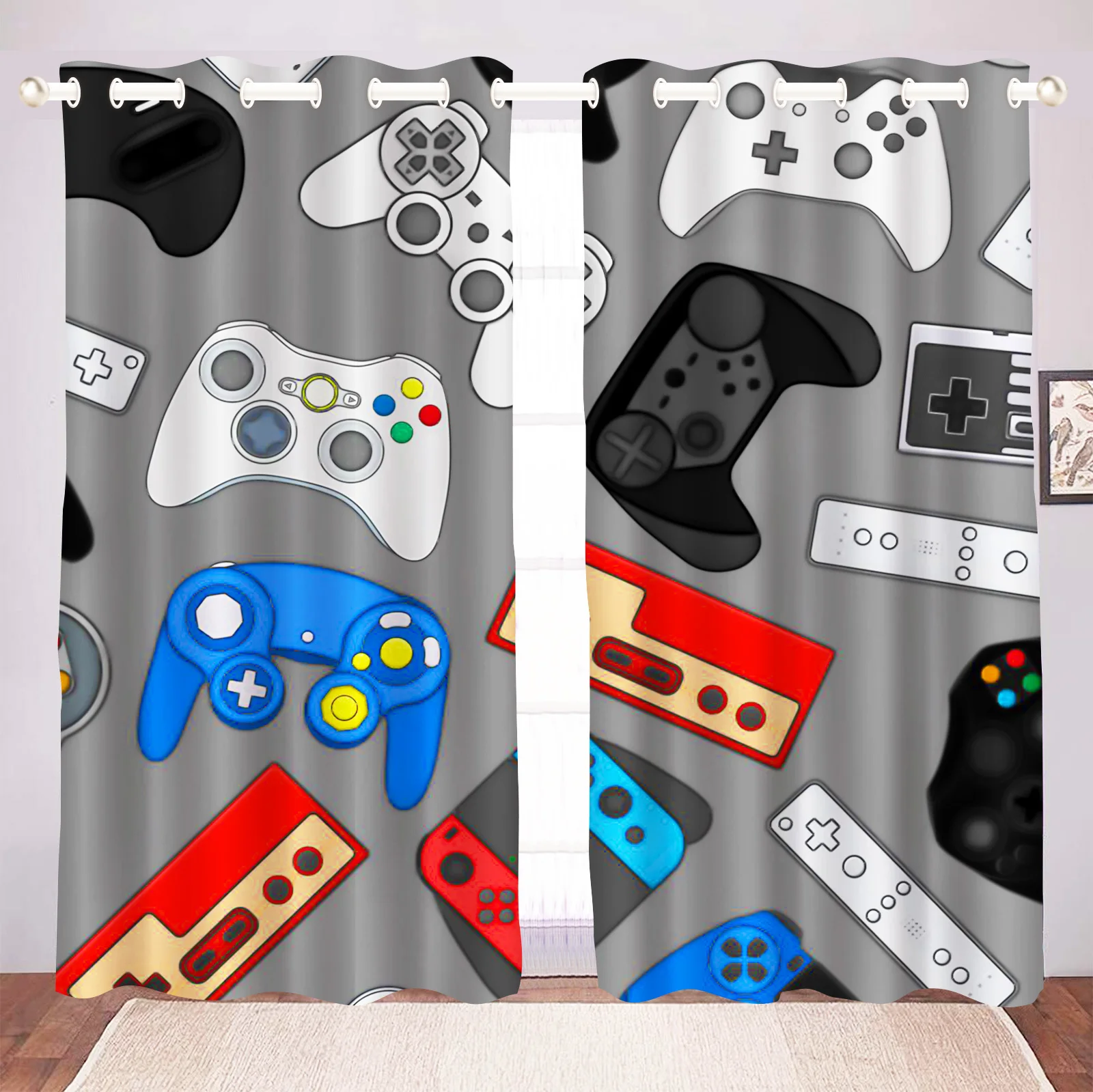 Gamepad decoración del hogar c - Home Decor Curtains reseña y precio