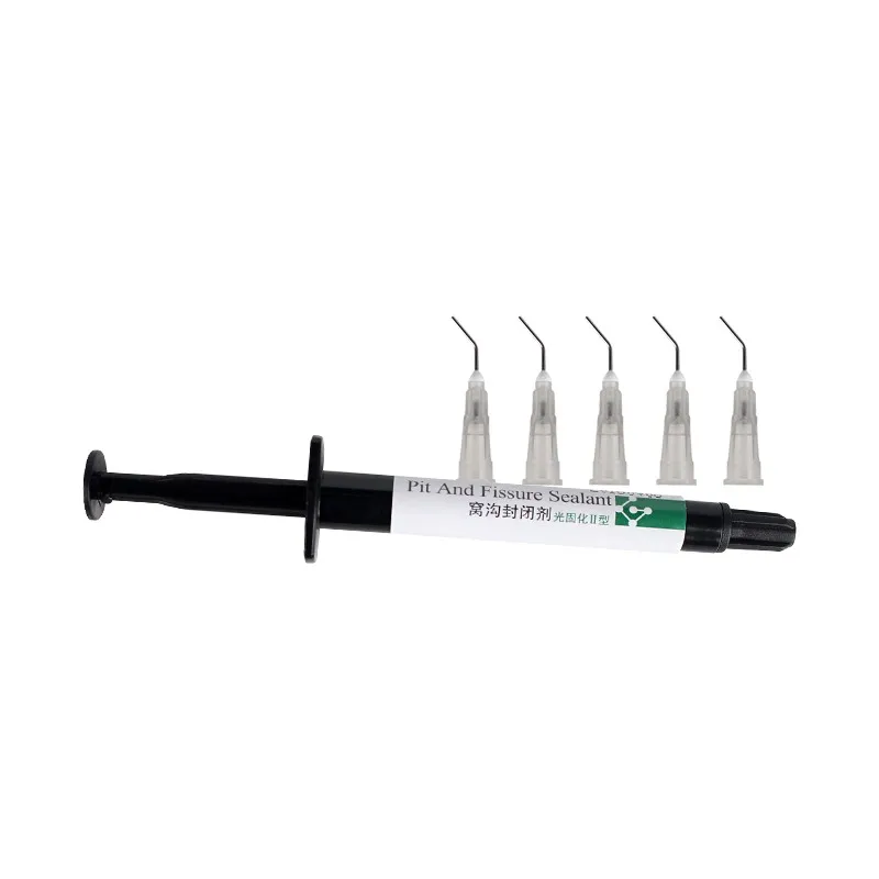 Sigillante per fossa e ragade, materiale dentale di tipo II fotopolimerizzante, sigillante per fessure e fessure per la prevenzione delle carie dentali dei bambini