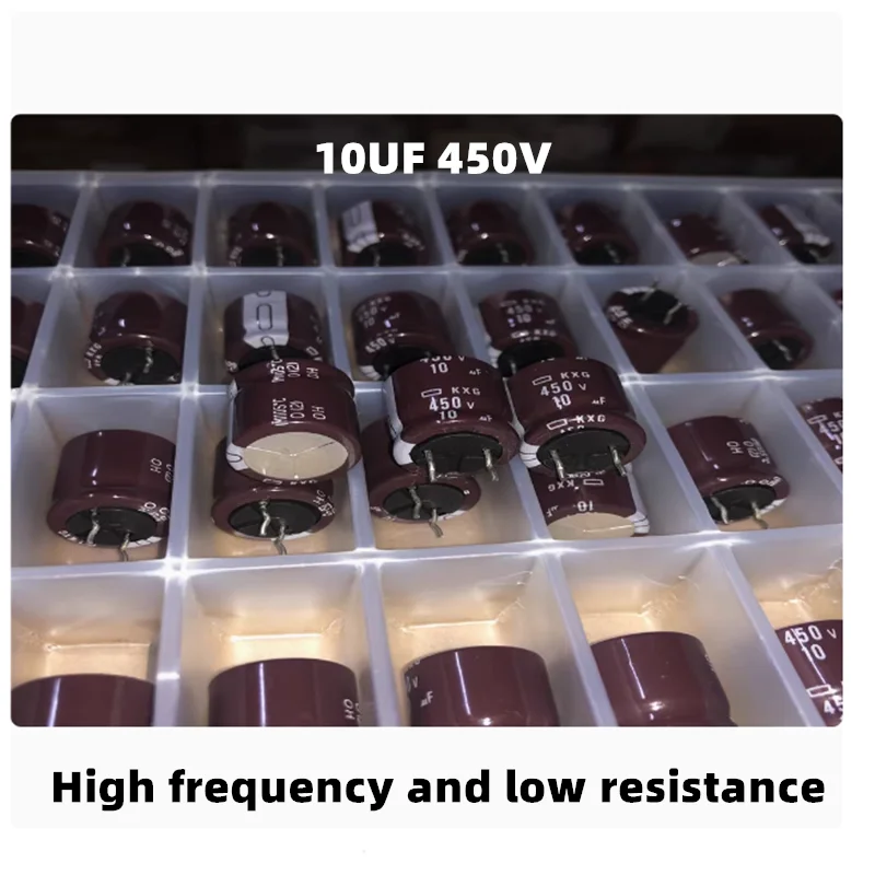 

10PCS 450V 1UF 10UF 100UF Electrolytic Capacitor