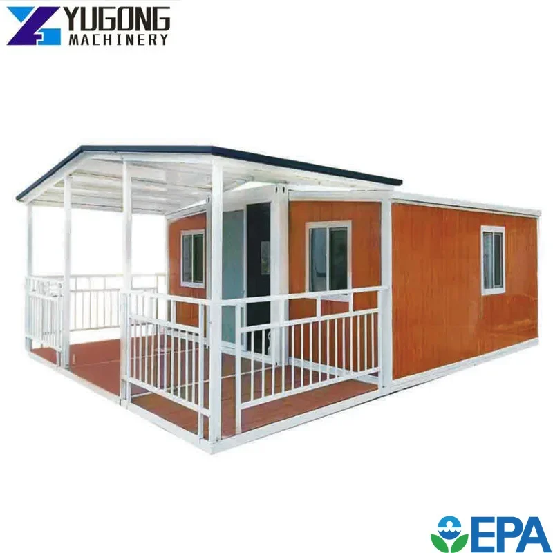 YG Customized 20ft Cheap Luxury Prefabricated Portable Expandable Container Cabin 20 40ft Folding Mobile Prefabricated House